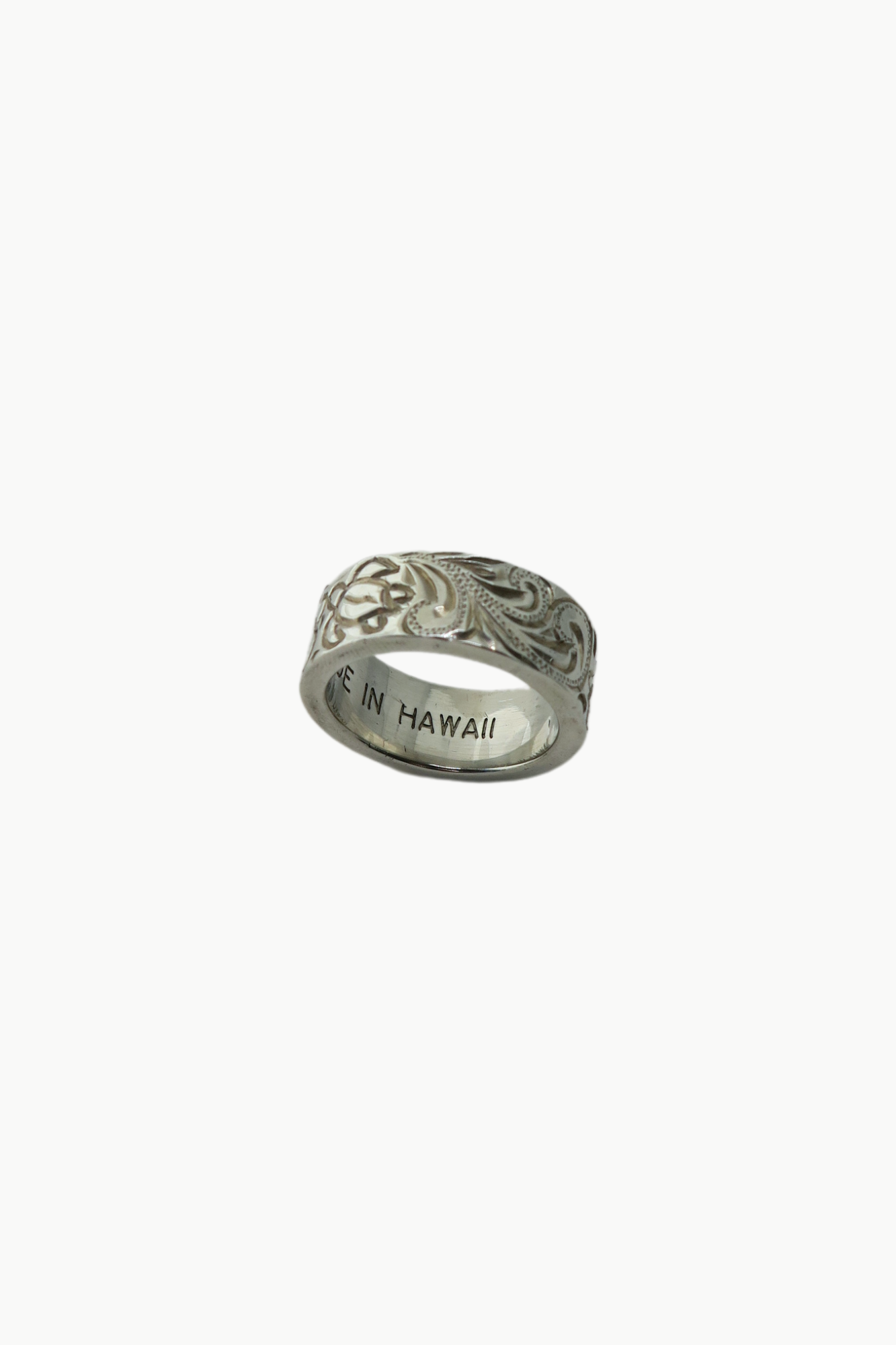 Double Honu HH Silver Ring in Size 11.5