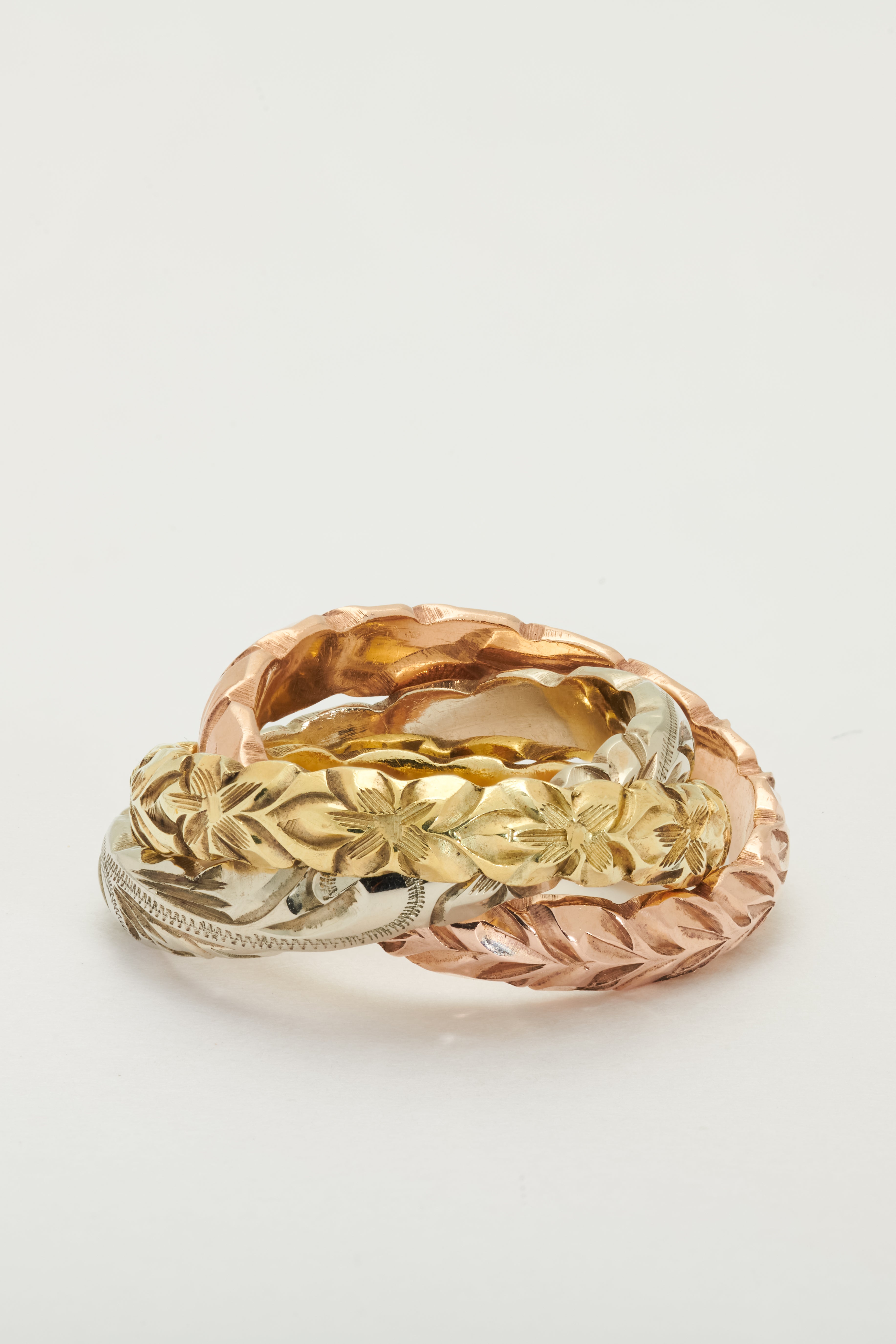 Triple Eternity Ring in Size 7