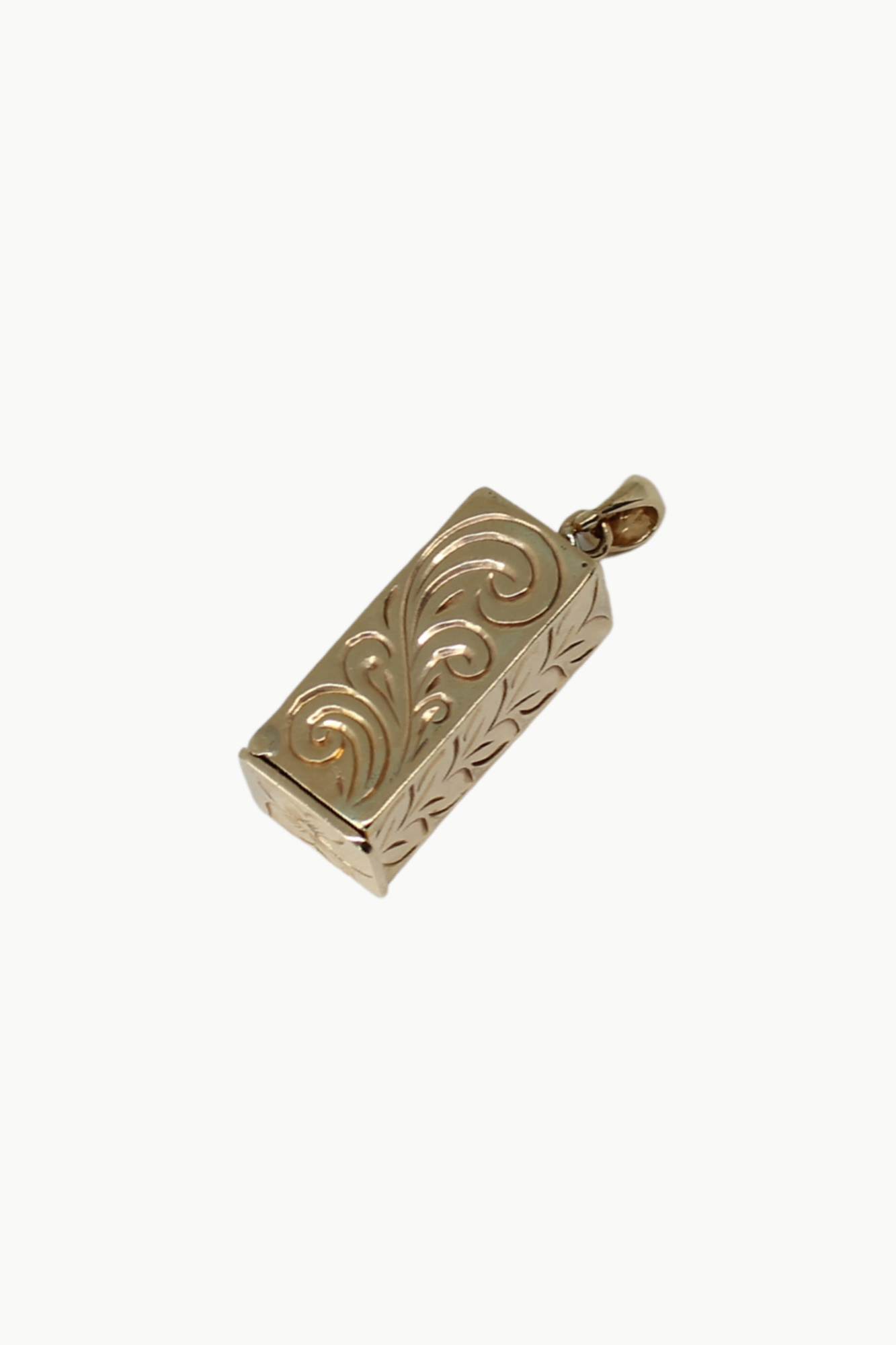 Hawaiian Heirloom Pill Box Pendant