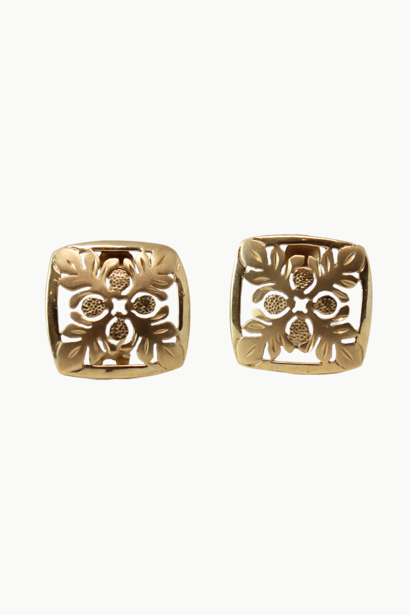ʻUlu Hawaiian Quilt Earrings