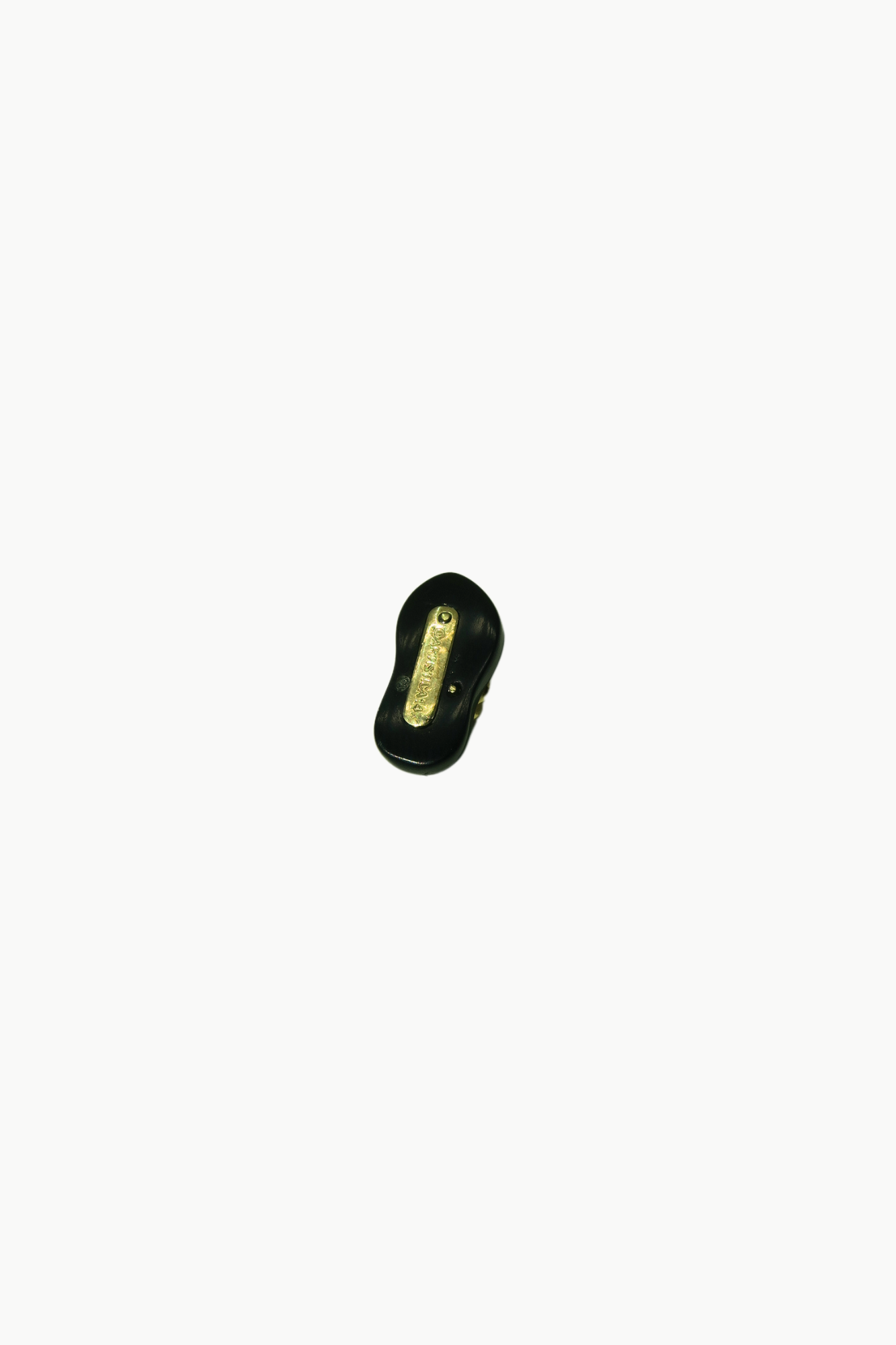 Mini Black Jade Slippah Pendant
