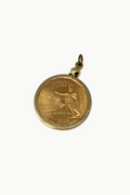 King Kamehameha 24K Gold Coin Pendant