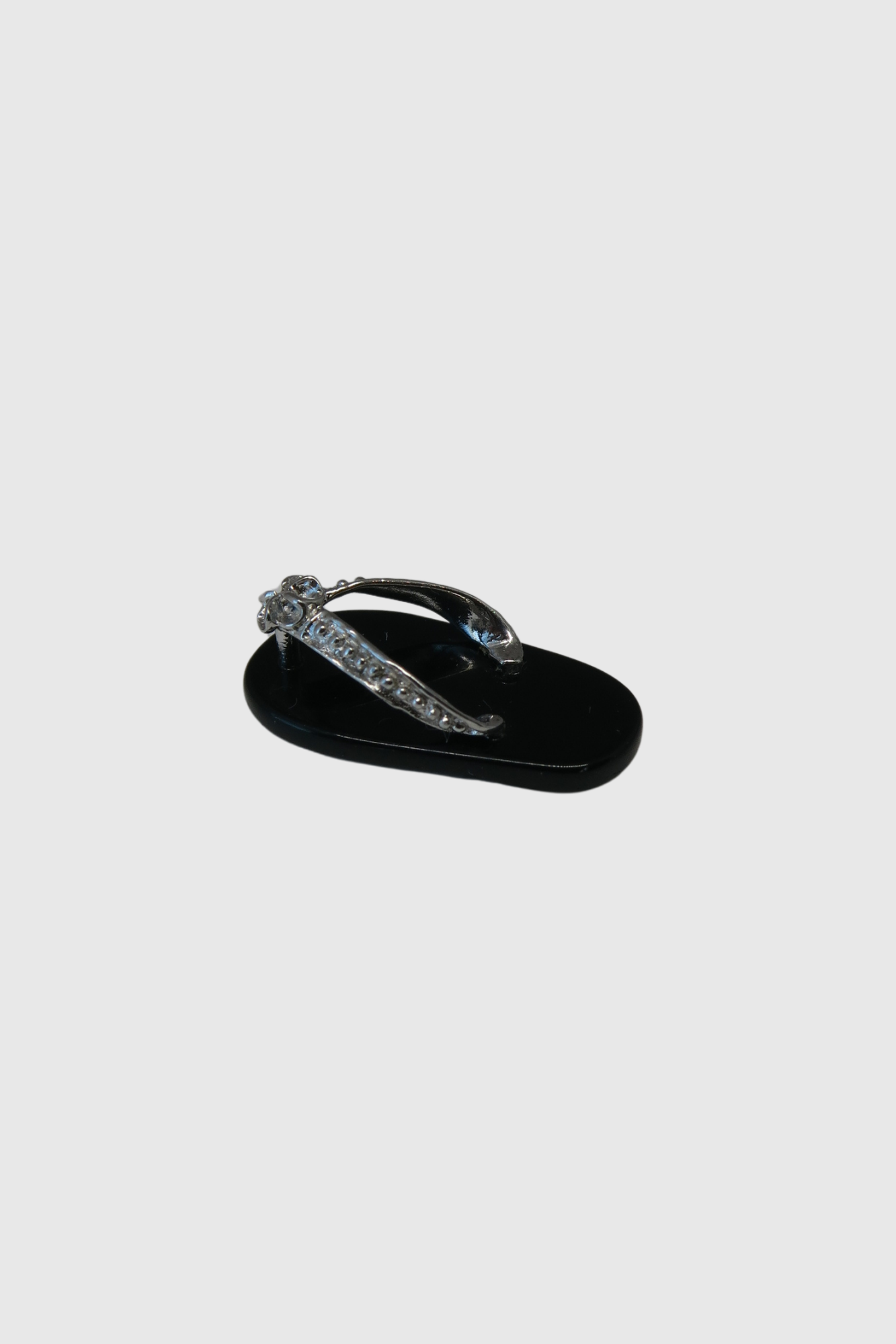 Black Onyx Pua Slippah Pendant