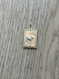 Year of the Goat Silver Stamp Pendant
