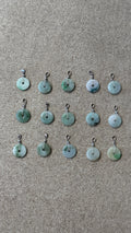 Wu Yong Ke Jade Donut Pendant - Assorted Colors Ver.