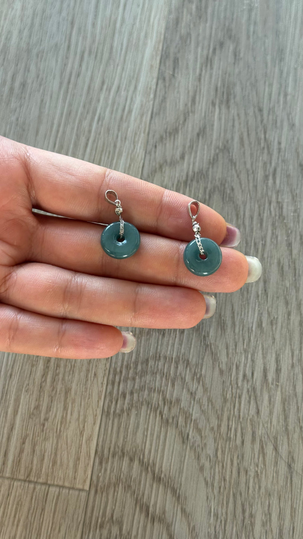 Smokey Green Jade Donut