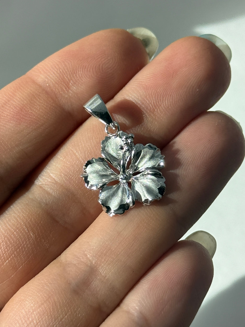 Hibiscus Pendant