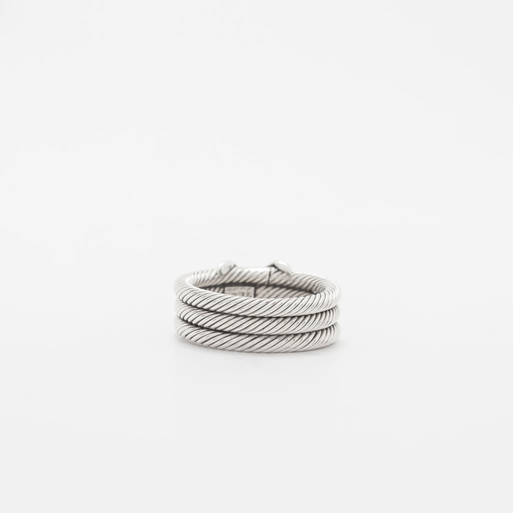 "X" Triple Band Ring