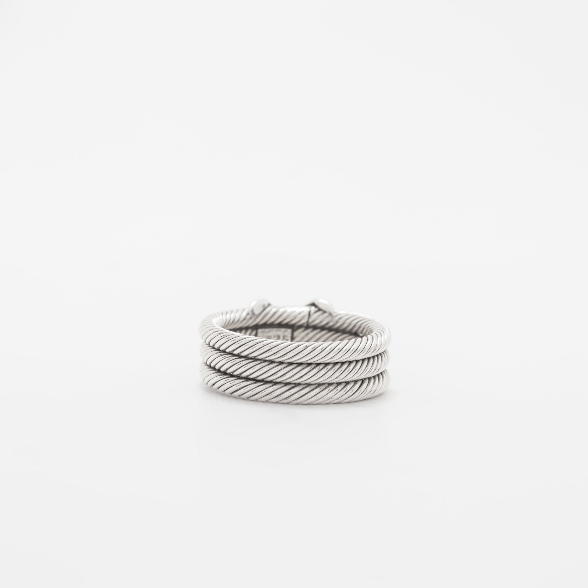 "X" Triple Band Ring