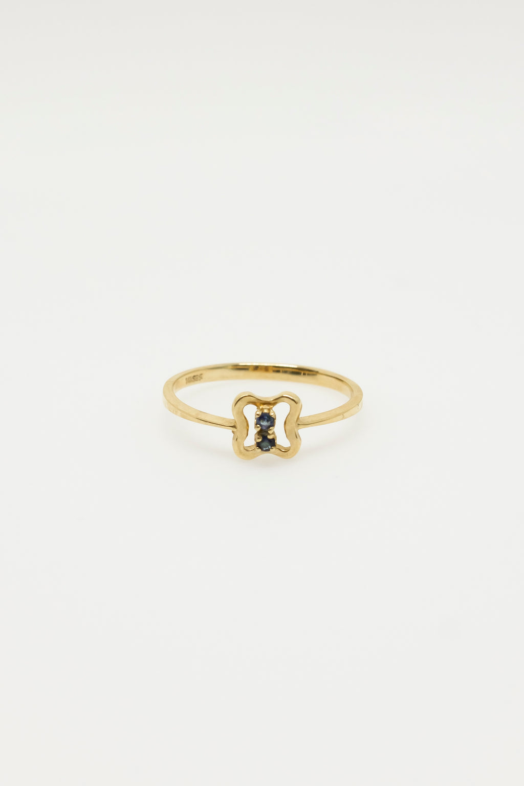 Robin Clover Sapphire Ring [Size 5.5]