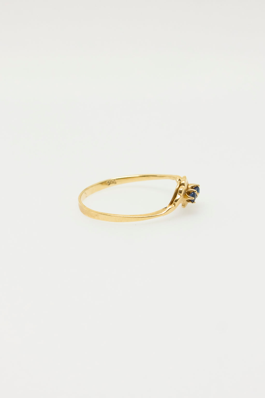 Jesse Wave Sapphire Ring [Size 5.5]