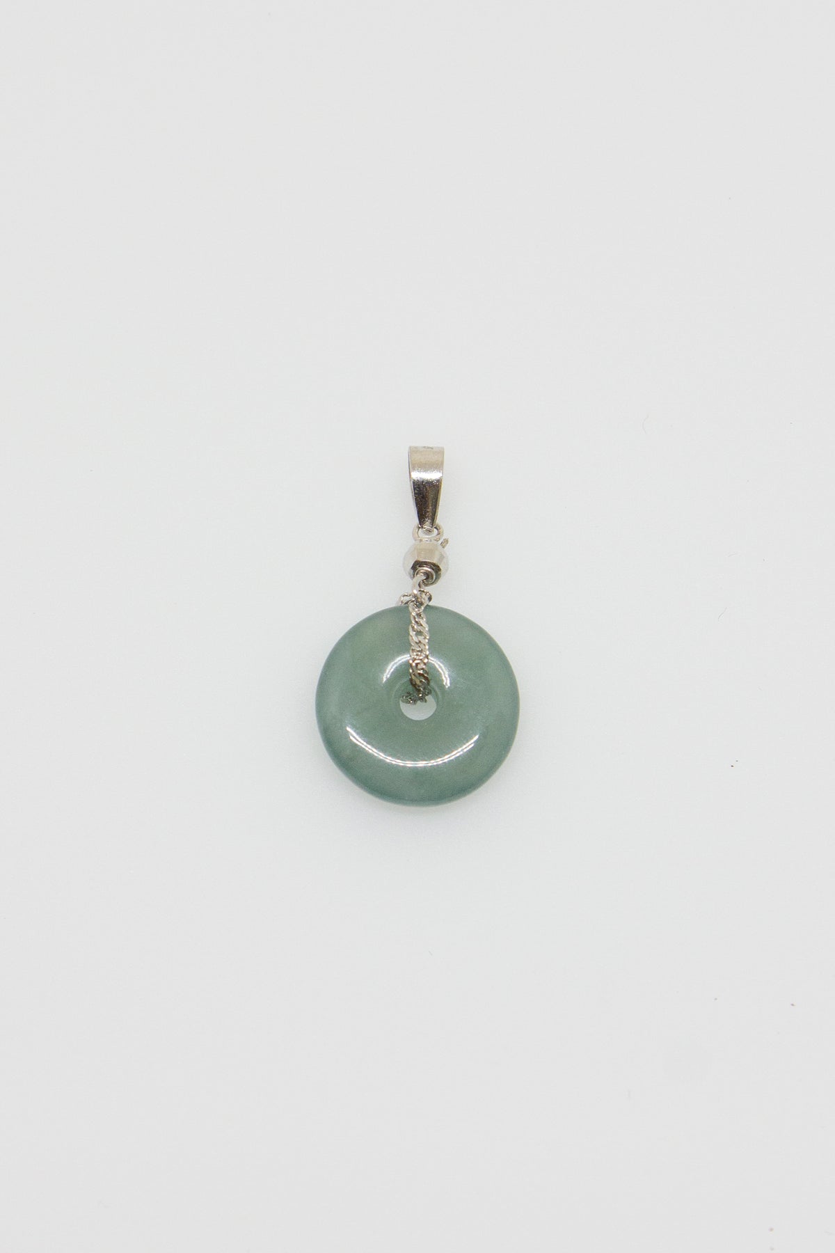 Smokey Green Jade Donut