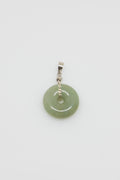Wu Yong Ke Jade Donut Pendant - Puffy Donut Version