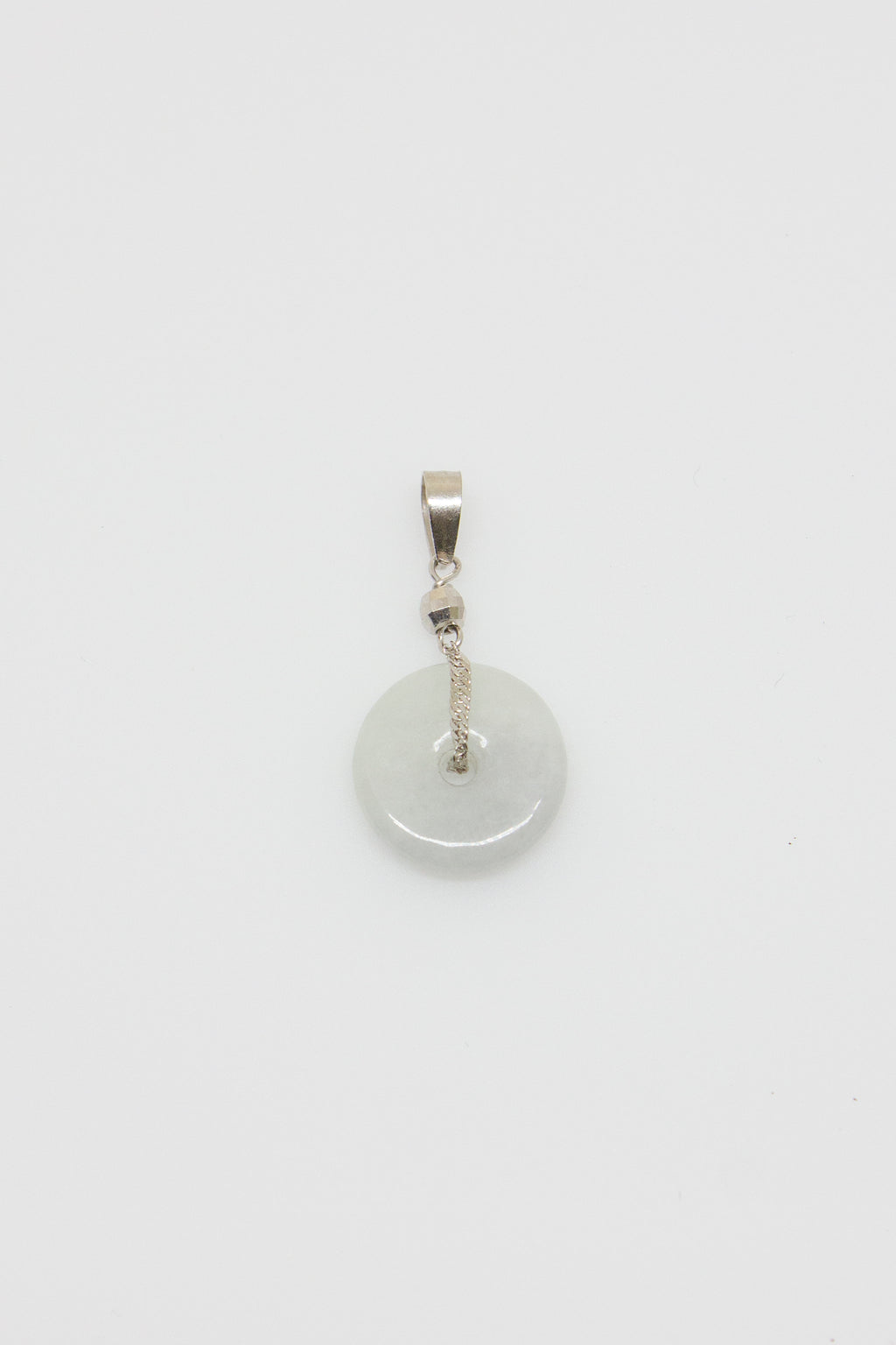 Icicle Jade Donut Pendant