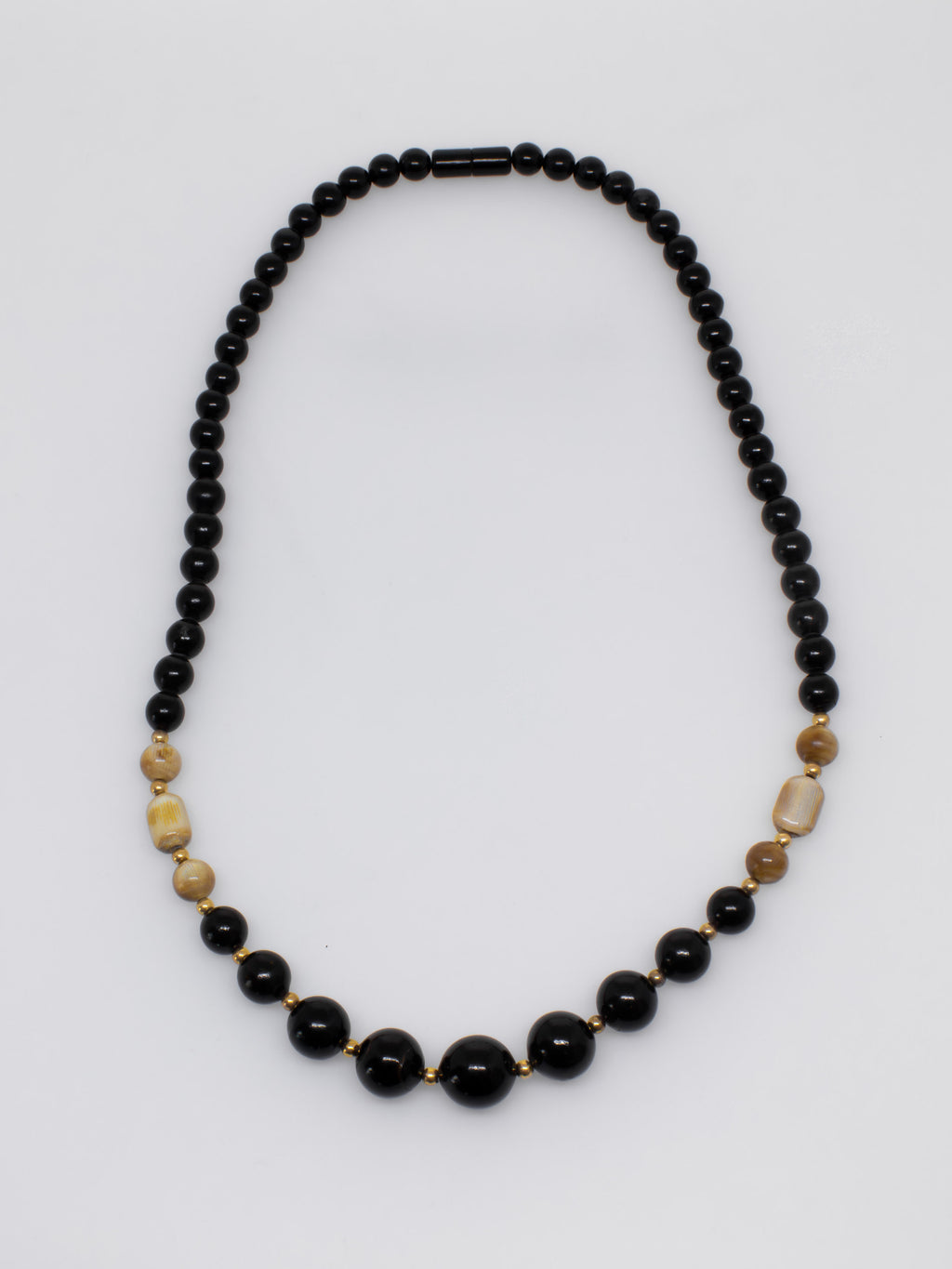 Black Coral + Gold Coral Combo Necklace - Ver. 1