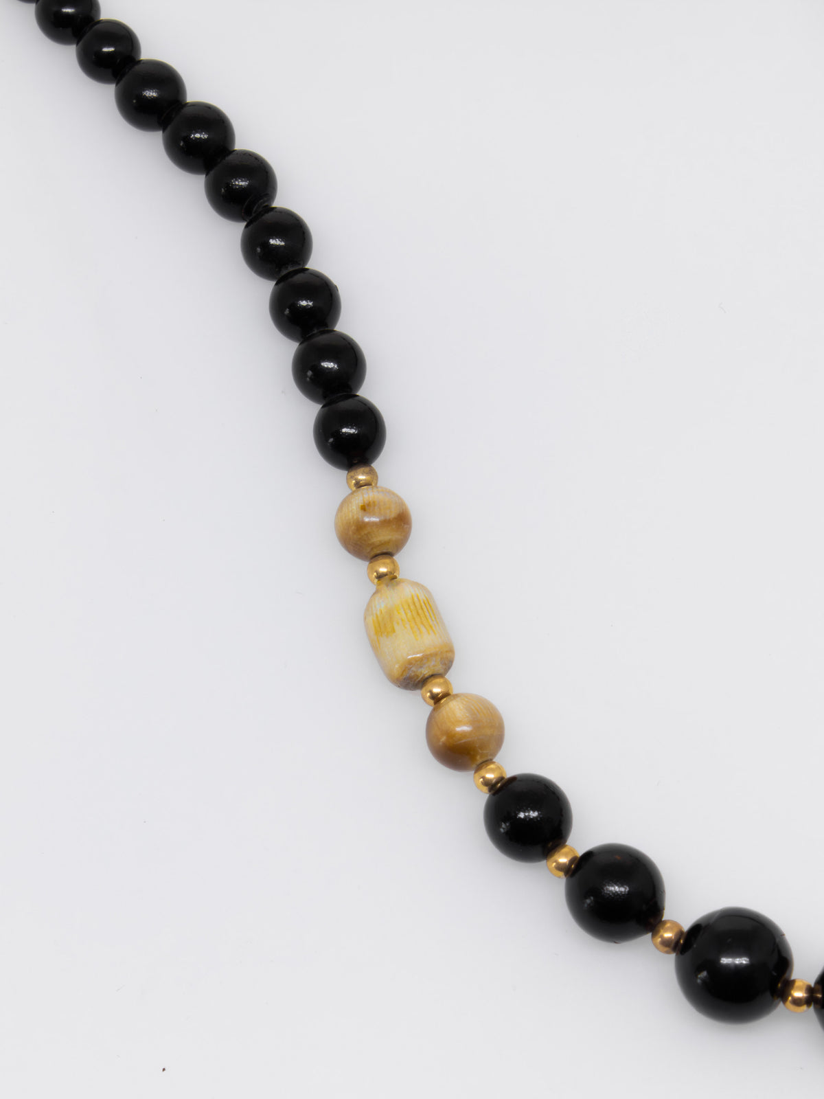 Black Coral + Gold Coral Combo Necklace - Ver. 1