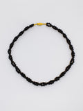 Black Coral Twist Necklace