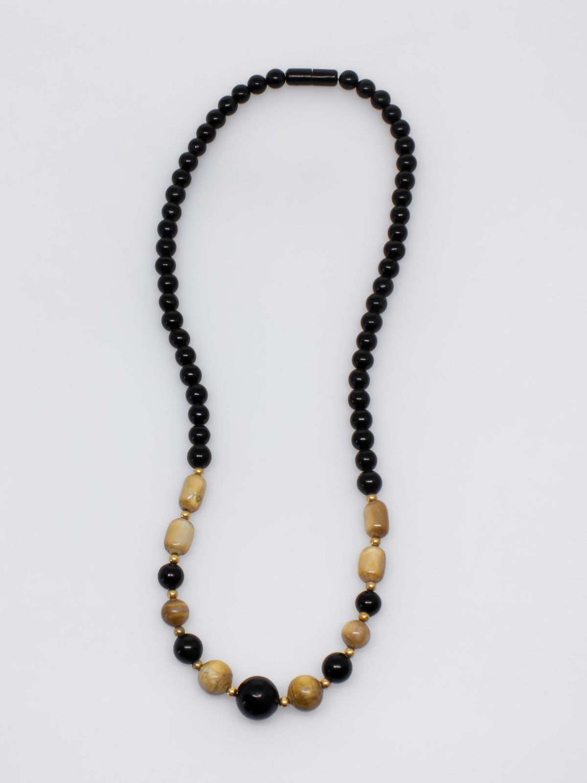 Black Coral + Gold Coral Combo Necklace - Ver. 2