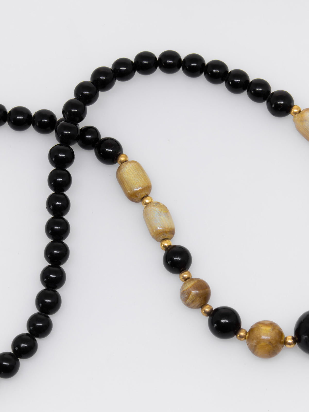 Black Coral + Gold Coral Combo Necklace - Ver. 2