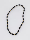 Black Coral Marquise Neckalace