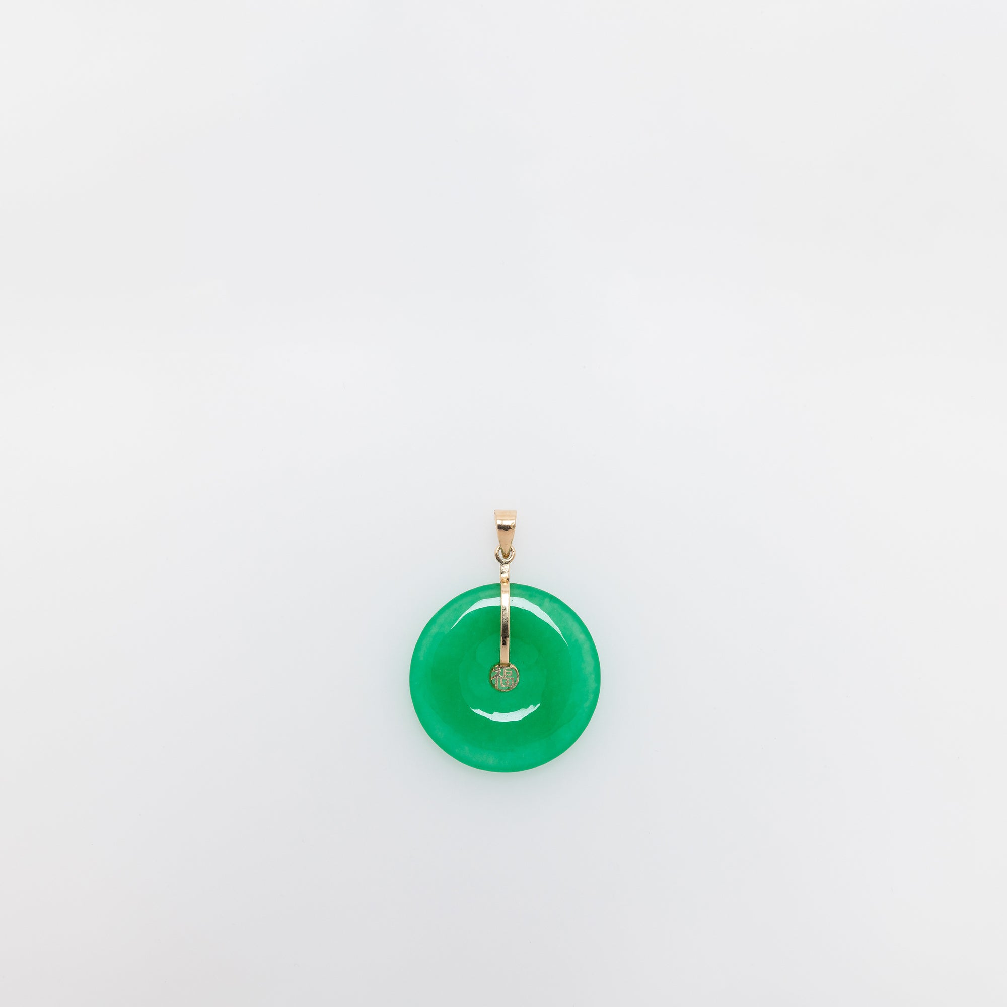 Good Fortune Green Jade Donut