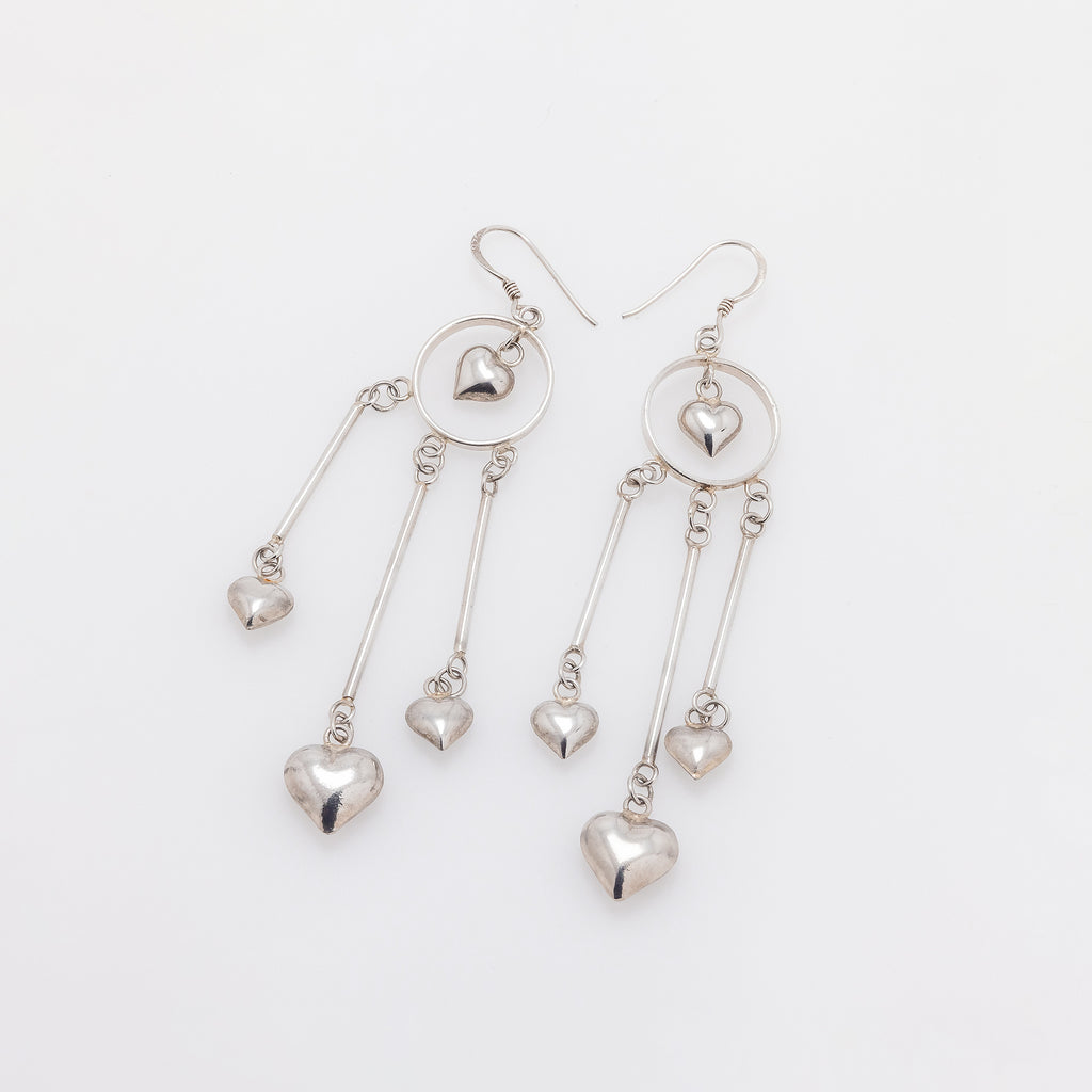 Heart Halo Earrings