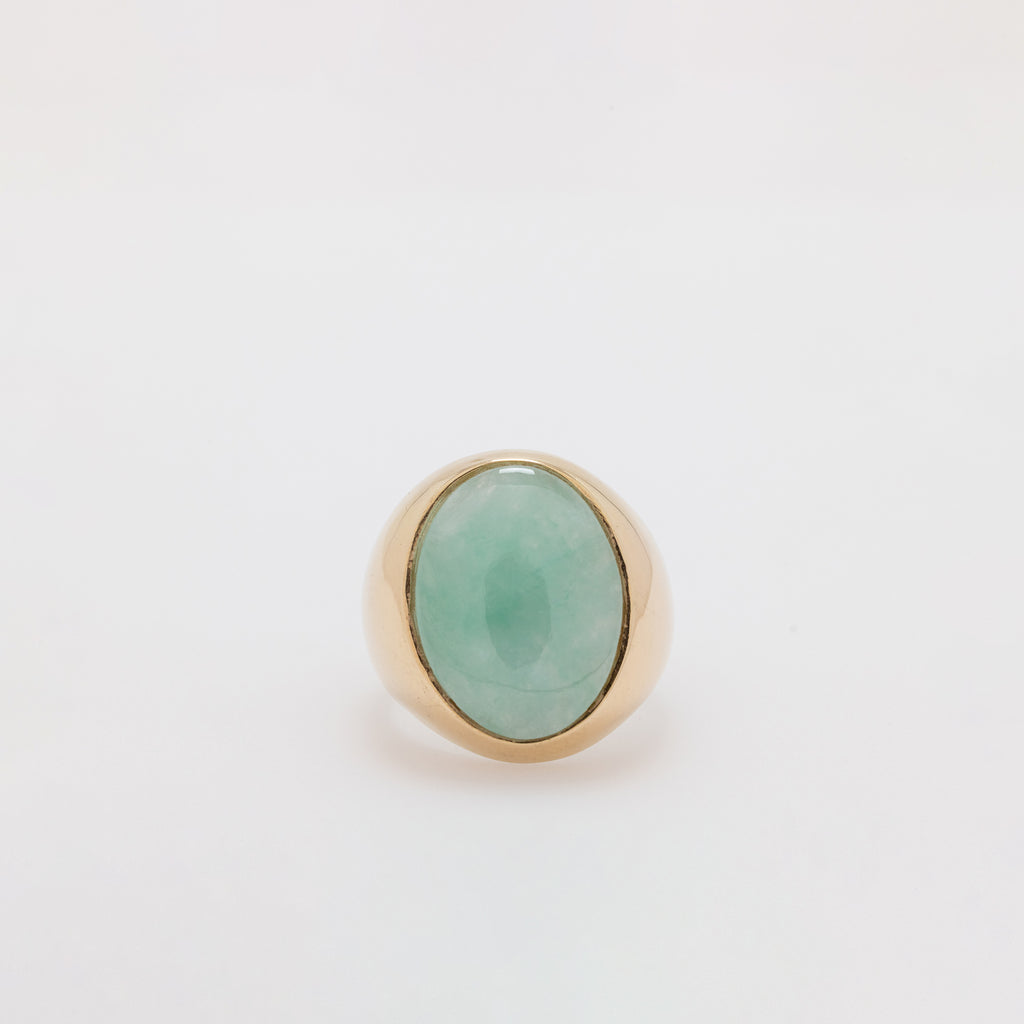 Jade Egg Ring
