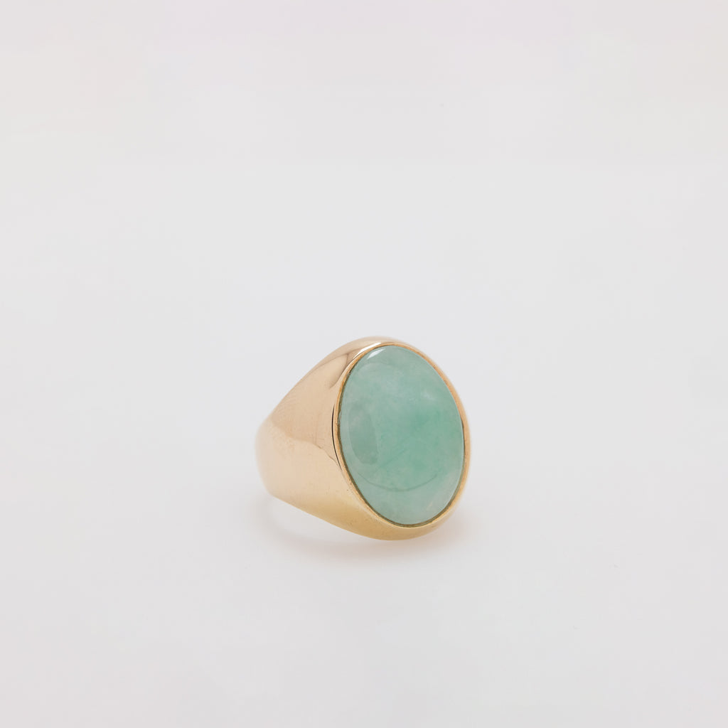 Jade Egg Ring