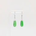 Jade Eggplant Earrings