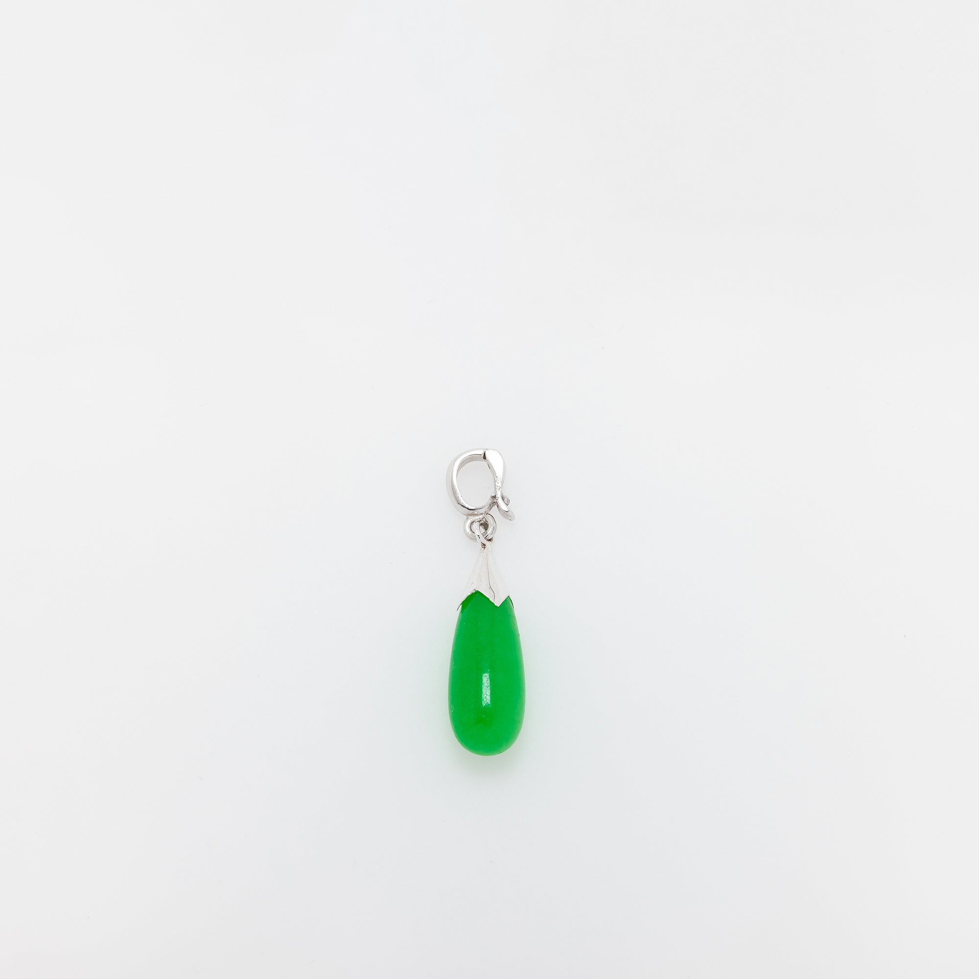 Jade Eggplant Pendant