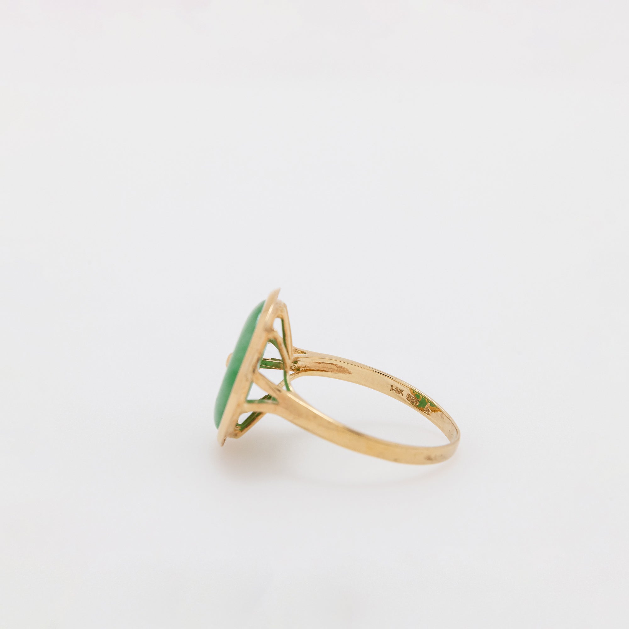 Jade Vinyl Ring