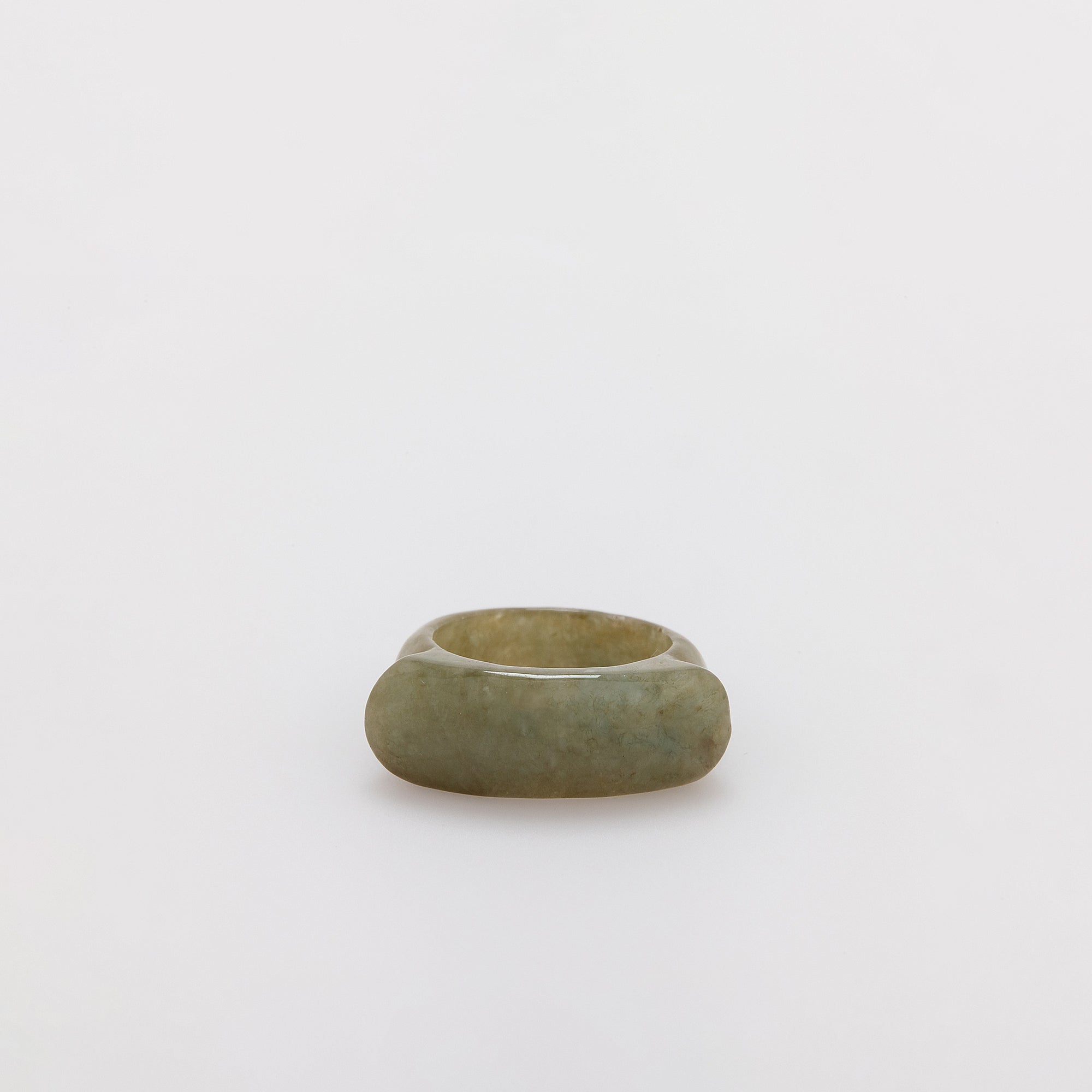 Moss Green Jade Ring