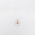 Mother-of-Pearl Fortune Donut Pendant