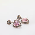 Pink Moon Crystal Power Earrings