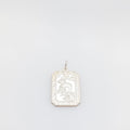 Year of the Rat Silver Coin Medallion Pendant