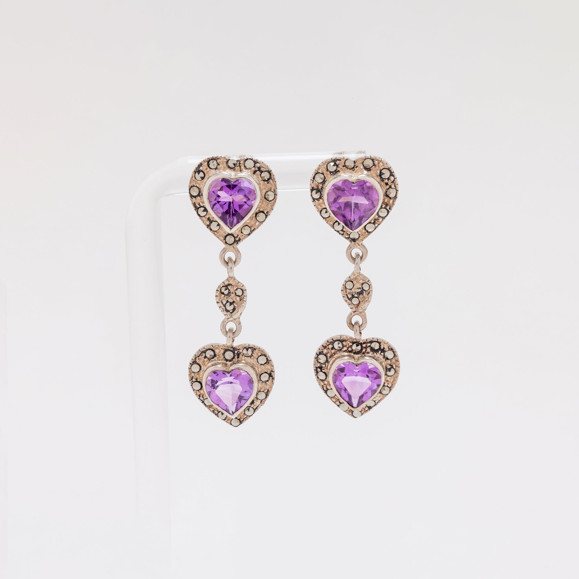 Saturn Crystal Power Earrings