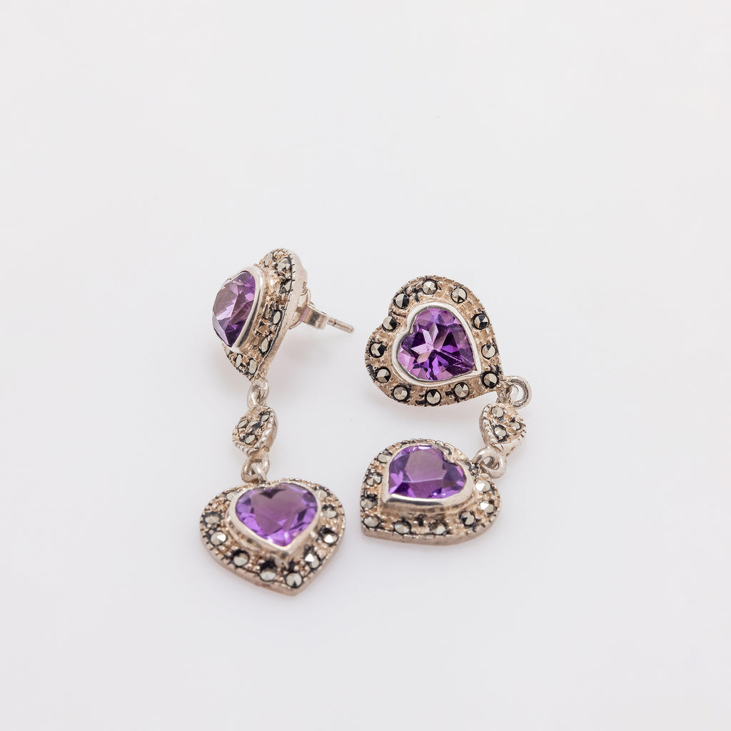 Saturn Crystal Power Earrings