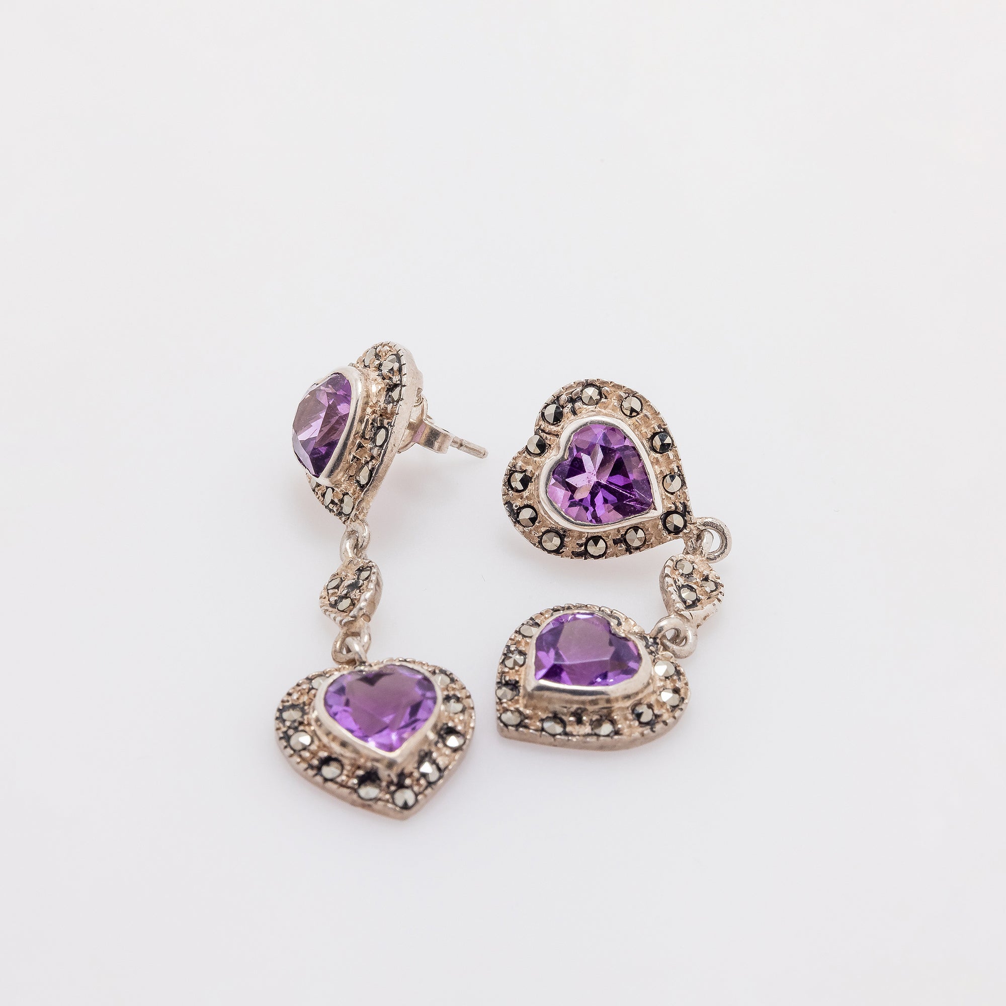 Saturn Crystal Power Earrings