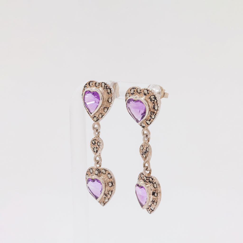 Saturn Crystal Power Earrings