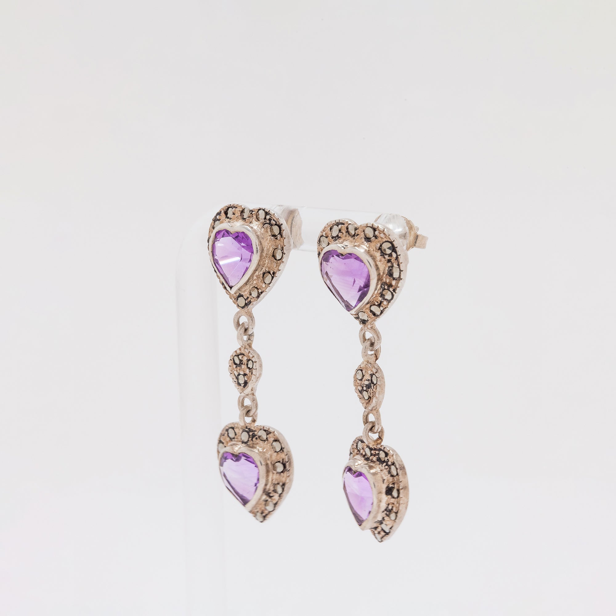 Saturn Crystal Power Earrings