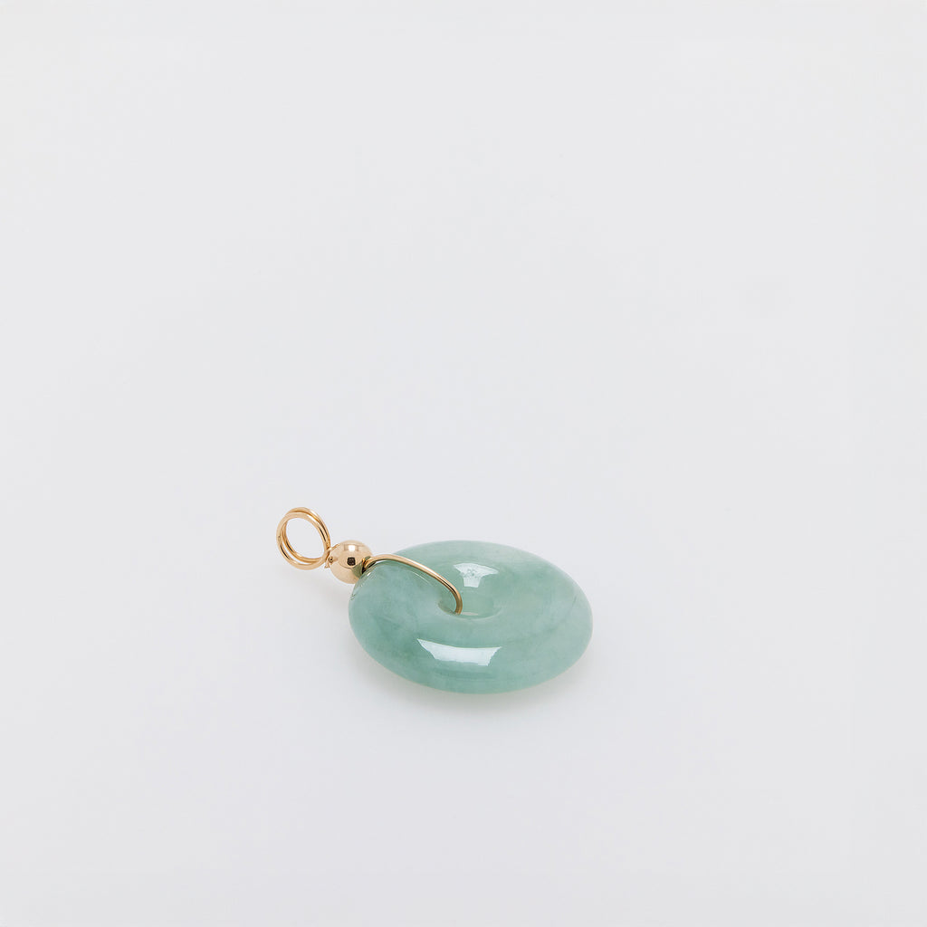 Serenity Jade Donut Pendant