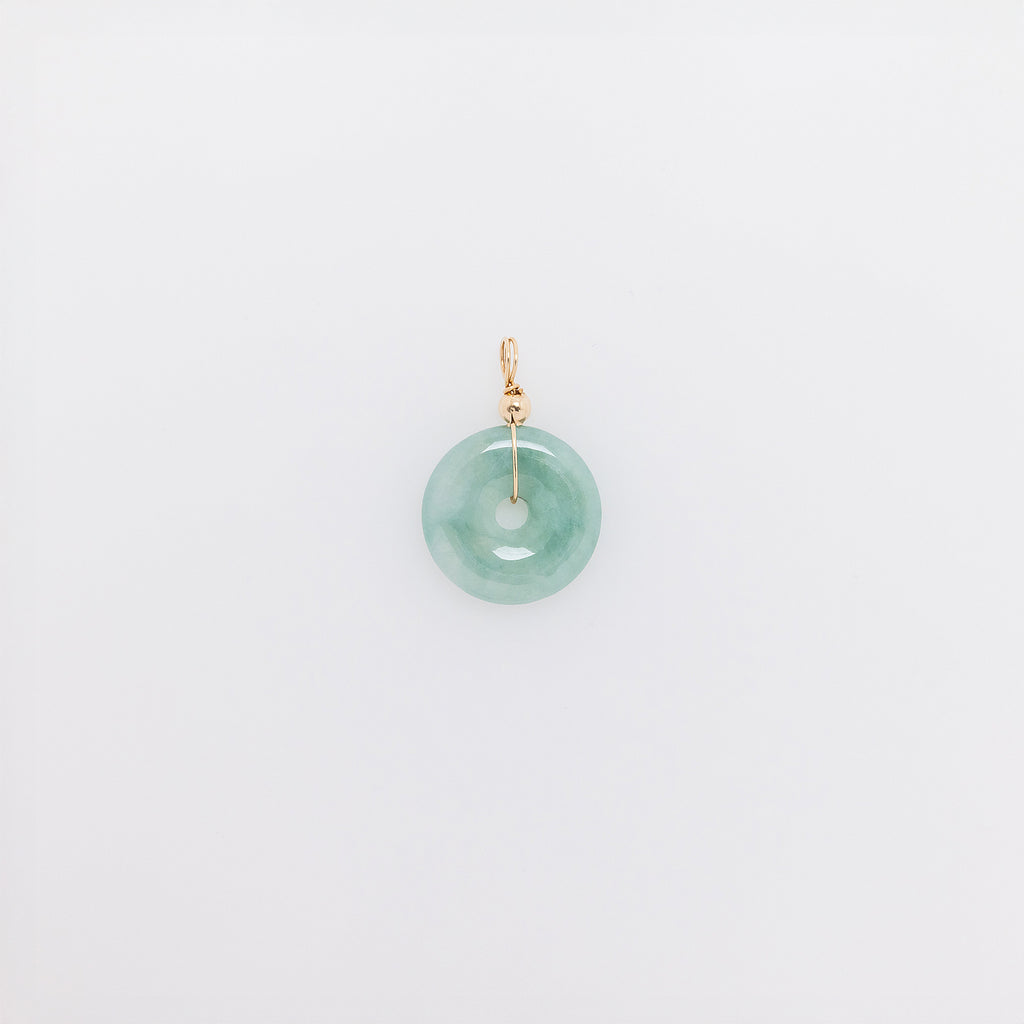 Serenity Jade Donut Pendant
