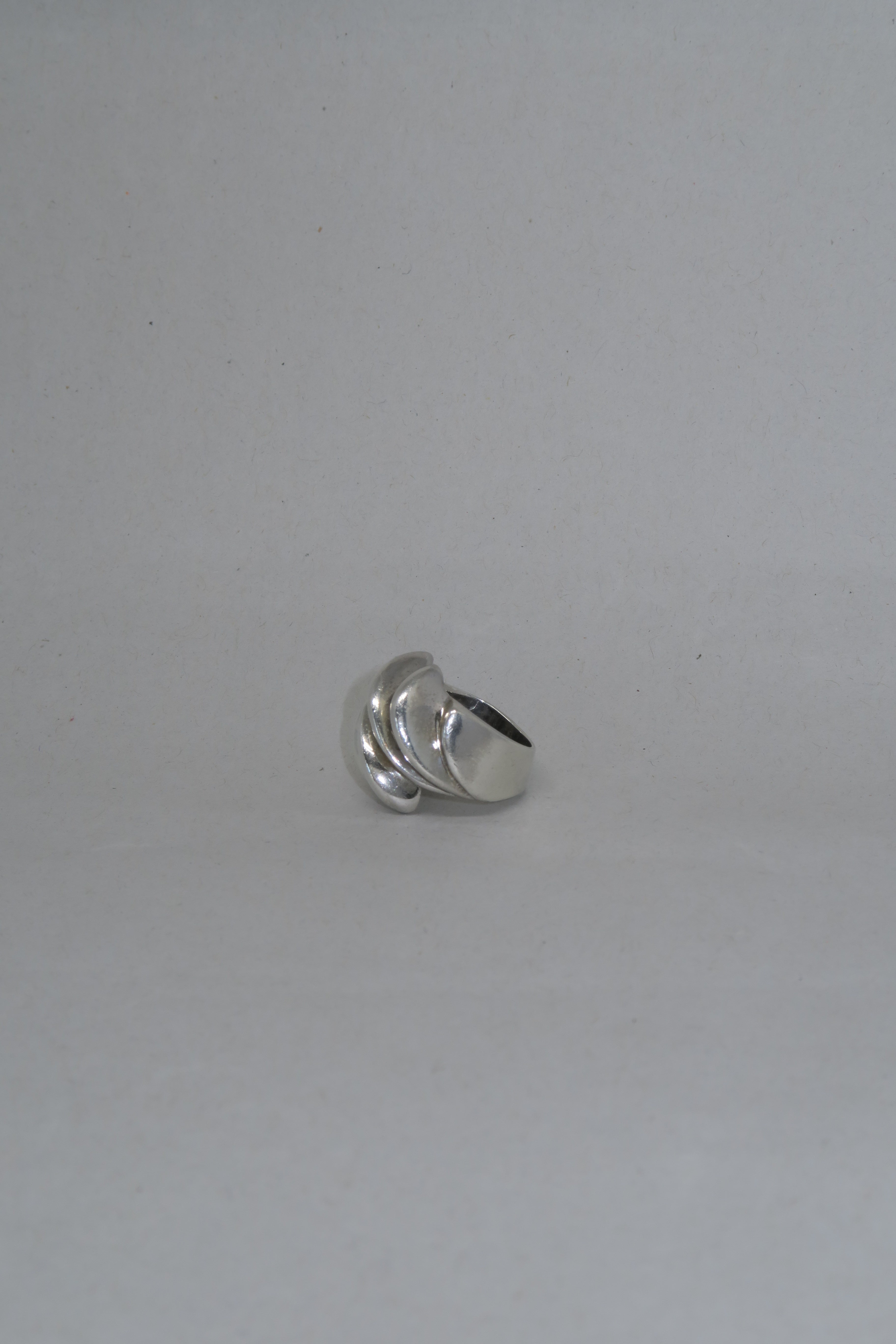 Silver Slahes Ring