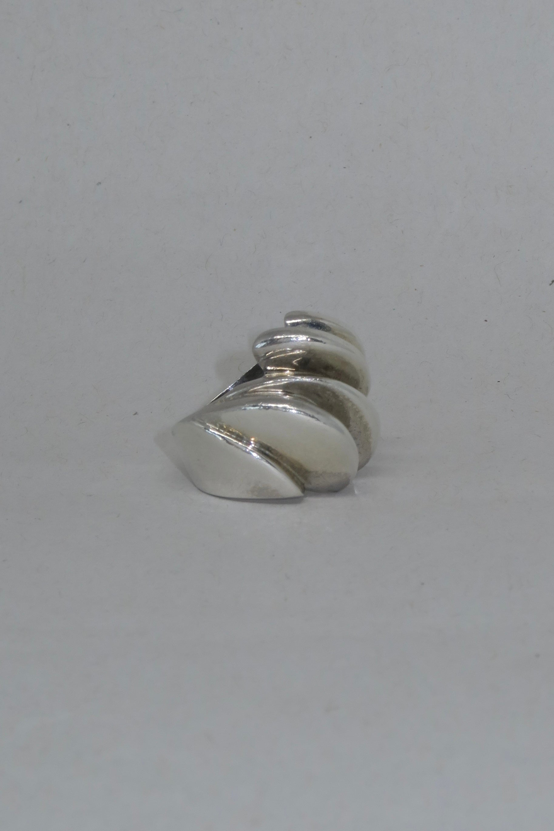 Silver Slahes Ring