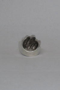 Silver Slahes Ring