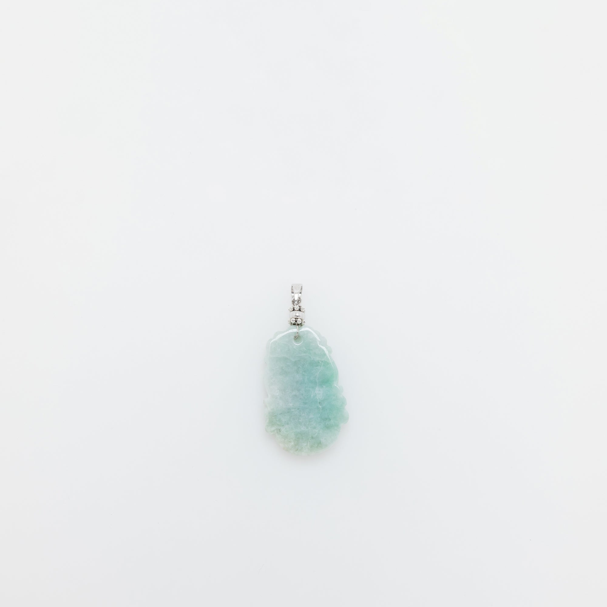 Year of the Tiger Carved Jade Pendant