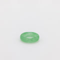 Vibrant Green Jade Band Ring