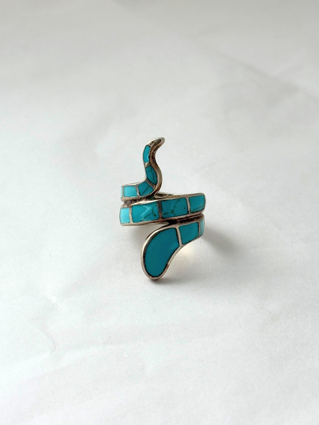 Turquoise Snake Ring