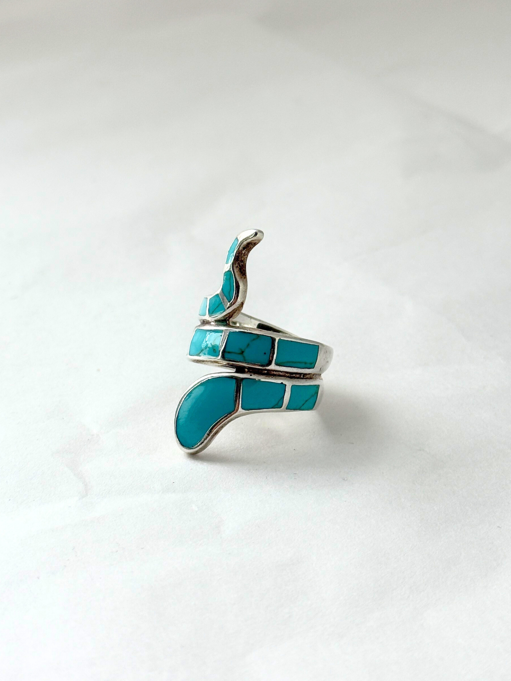 Turquoise Snake Ring