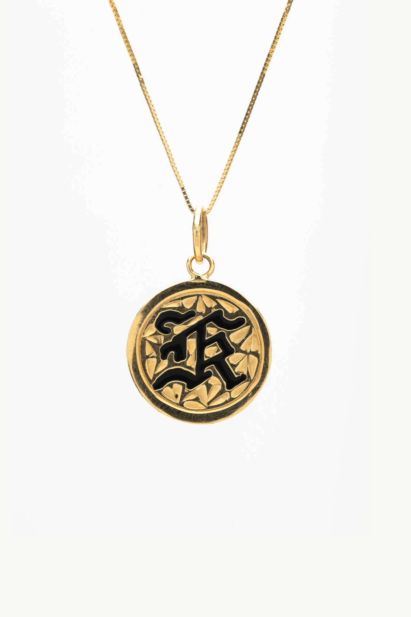 MK Initial Pendant